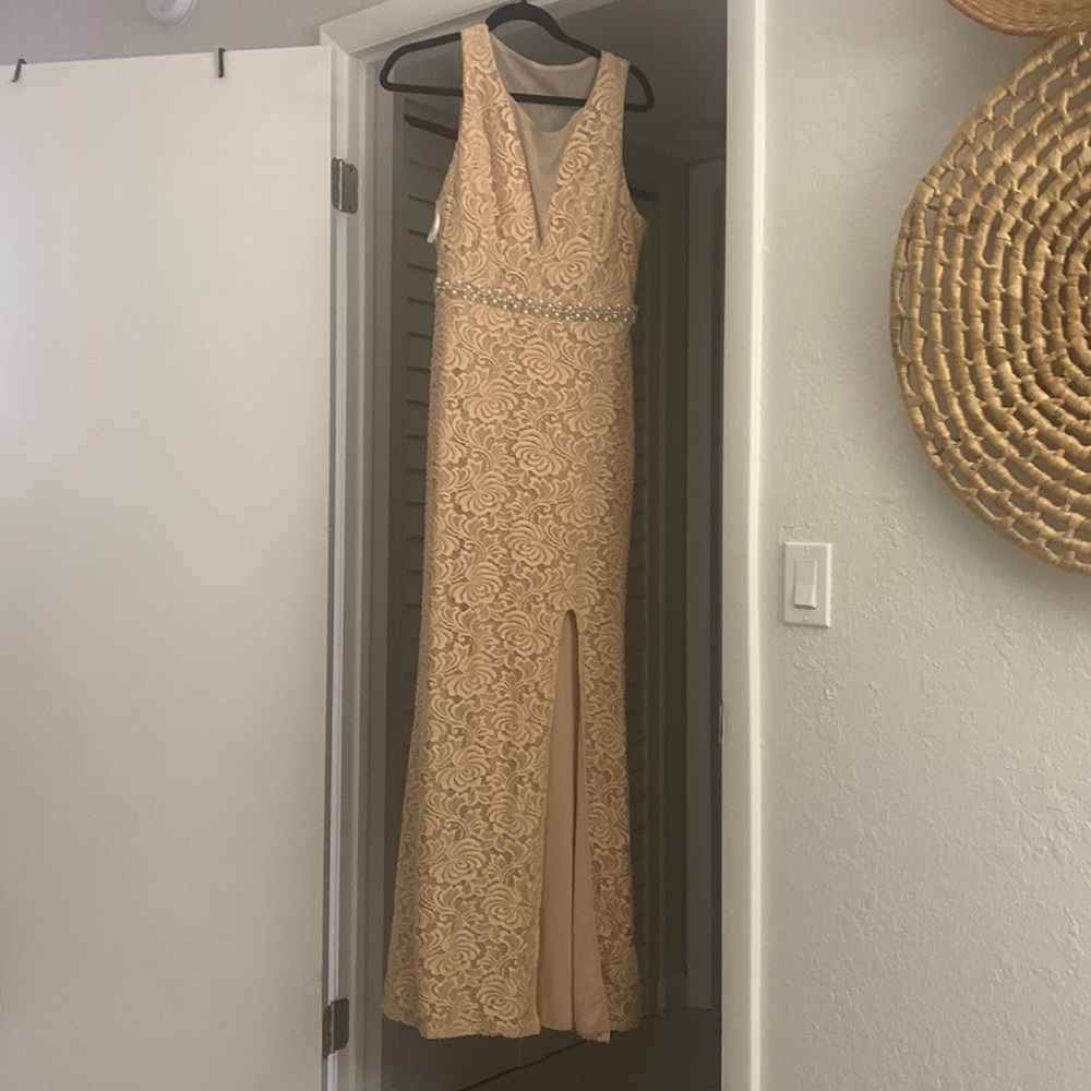 Nudeish brand new formal homecoming dress never worn